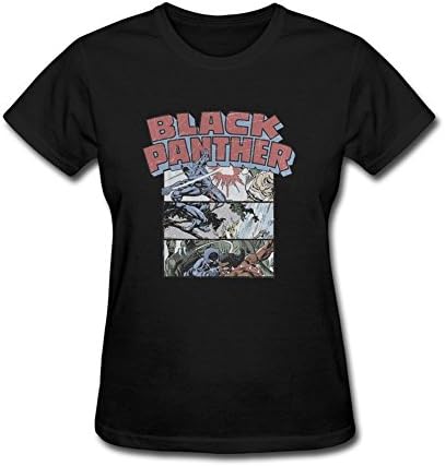 Yomei Women's Marvel Black Panther Panels Mens Graphic T Shirt - Fifth Sun T-shirt Black XXL
