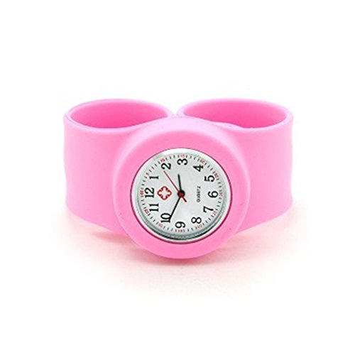 Pink Fancy Slap Watch Teen or Adult Sized