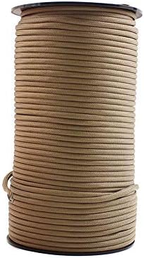 Zconmotarich Parachute Rope Outdoor Camping Climbing Traction Survival Tool 100M
