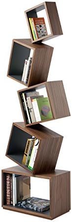 Equilibrium Bookcase Wood Collection (Graphite)