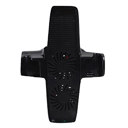 ElementDigital Console Cooling Fan, 3-in-1 Console Controller Stand Cooler Station with USB Charging Cable for Microsoft Xbox 360 Slim