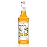 Monin - Mango Syrup, Tropical and Sweet, Great for Cocktails, Sodas, and Lemonades, Gluten-Free, Vegan, Non-GMO (750 ml)