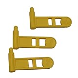 ERGO Grip Safety Chamber Flag, Set of 3, Yellow, Pistol Safety Empty Chamber Flag