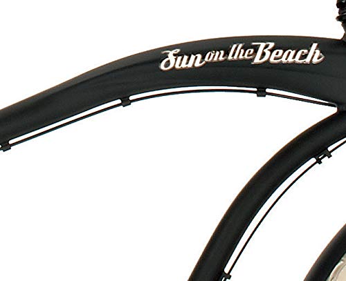 Via Veneto Cruiser 26 Zoll SUN ON THE BEACH Man schwarz – Bild 4