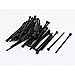 uxcell M3x50mm Hex Bolt Socket Head Cap Machine Screws Fasteners Black 50Pcs