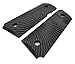 EXEL 1911 Slim G10 Grips, Compact/Officer, Big Scoop, 3/16 Thin, Sunburst Texture, These Grips Only Work with Short Bushings, Cool Hand Brand