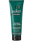 Sukin Supergreens Detox Facial Scrub by Sukin Organic 125ML, 4.23 FL.OZ