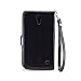 IZENGATE Samsung Galaxy Mega 2 Wallet Case - Executive Premium PU Leather Flip Cover Folio with Stand (Black)