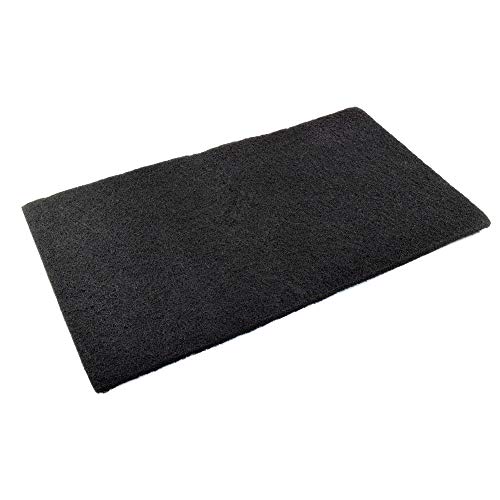 HQRP Activated Carbon Filter Media Pad 18x10 for Deep Blue Professional ADB41002 Carbon Pad Replacement (Cut to fit) Coaster