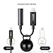 iDARS Lightning to 3.5mm Headphone Jack Adapter Apple MFi Certified iPhone Audio Adapter Apple Connectors for iPhone Xs/Xs Max/XR/X/8/8Plus/7/7Plus- Black