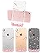 iPhone 7 Case, Hepix Cherry Blossom Floral Print Clear Case TPU Soft Protective Transparent Back Cover [4.7 inch]