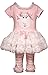 Bonnie Jean Little Girls Pink Lamb Tutu Easter Legging Set