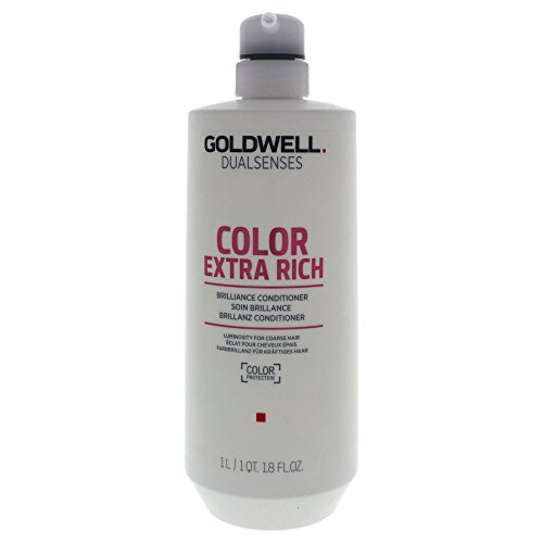 Goldwell Dual Senses Color Extra Rich Brilliance Conditioner (Luminosity for Coarse Hair) 1000ml/33.8oz