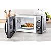Tower T24034BLK Microwave with 5 Power Levels and 35 Minute Timer, 20 Litre Capacity, 700 Watts, Black