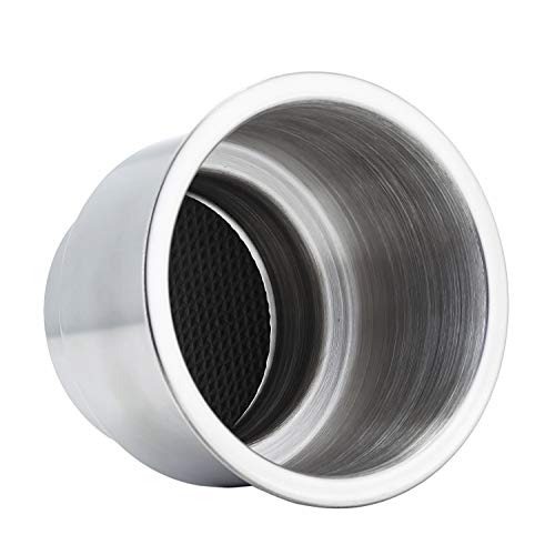 2PCS Stainless Steel Cup Drink Holder with Drain for Marine Boat RV Camper Autos - Thumbnail 3