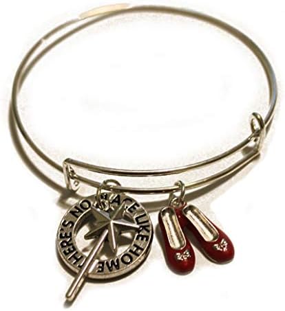 Eliana and EliBirthday Gifts for Women- Charm Expandable Wire Bracelet- Friendship Bracelets- Birthday Mother Daughter Friendship Gifts- Expandable Wire Bangle Bracelet for Women, Meaningful Charms
