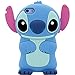Blue Stitch Case for Apple iPod Touch 4 th 4th Generation 3D Cartoon Animal Cute Soft Silicone Rubber Character Cover,Kawaii Animated Funny Cool Skin Shell for Kids Guys Child Teens Girls(Touch 4th)