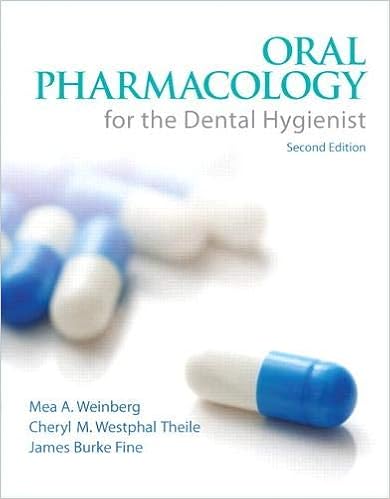 Oral Pharmacology for the Dental Hygienist, 2nd Edition