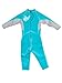 O'NEILL Reactor Toddler Full Wetsuit Youth 6 Turquoise/Flint/Silver (4629G)