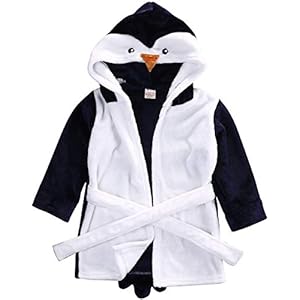 Kinderen Kleine Jongens Meisjes Koraal Fleece Badjas Unisex Kids Gewaad Cartoon Dier Pyjama Nachtkleding