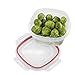 Rubbermaid Lock-Its Food Storage Containers with Easy Find Lids, 12-Piece Set