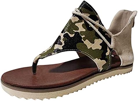 YTWD Sandals Womens Boho Casual Peep-Toe Flatform Sandals Camouflage Flip  Flops Comfy Sandals Zipper Shoes Summer Holiday Beach Sandals price in UAE  | Amazon UAE | kanbkam
