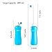 Sywtz Hand Held Bidet Bottle Travel Bidet Portable Bidet Sprayer with Convenient Nozzle Storage Travel Bag 400ml
