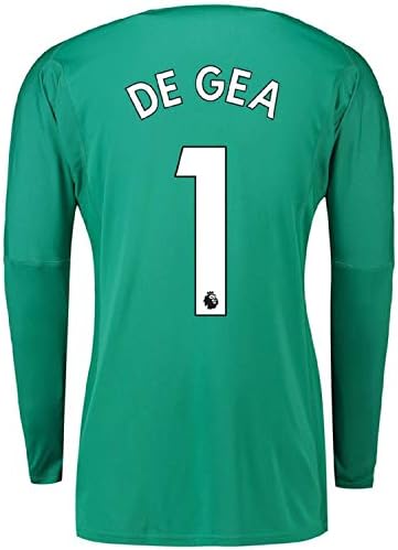 De GEA #1 Manchester United 2018/2019 Mens Home Goalkeeper Jersey Green (S-XL)