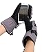 Livingston Men's C-100 Thinsulate Lining Touchscreen Mittens w/ Zip Pocket