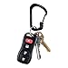Nite Ize Slidelock Stainless Steel Locking Carabiner - Keychain Carabiner with Locking Gate - Carabiner Clip for Keys, Camping Accessories & More - Assorted Sizes, Black (3 Pack)