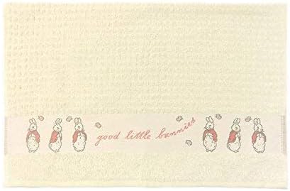 BEATRIX POTTER PETER RABBIT BUNNIES BEIGE 100% TERRY TEA TOWEL 68X50CM