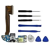 Highfine HTC One M8 (Double Pin) Charger Charging Port Flex Cable Dock Connector USB Port Repair Part + Tool Kit