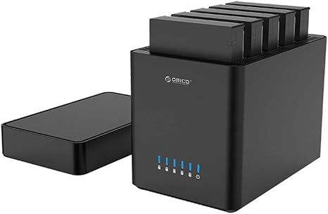 USB 3.0 a SATA HDD 3.0 Caja de la Caja 5 Bay USB magnético/C Tipo