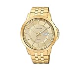 Citizen Men's Crystal-Accent Goldtone Stainless Steel Watch