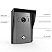 1byone Video Doorphone 2-Wires Video Intercom System 7-inch Color Monitor and HD Camera Video Doorbell with 49ft Cable, Surface Mounted Outdoor Doorbell