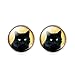JIAYIQI 925 Sterling Silver Gold Colored Post Lightweight Hoops | Gold Hoop Earrings for Women 50 mm