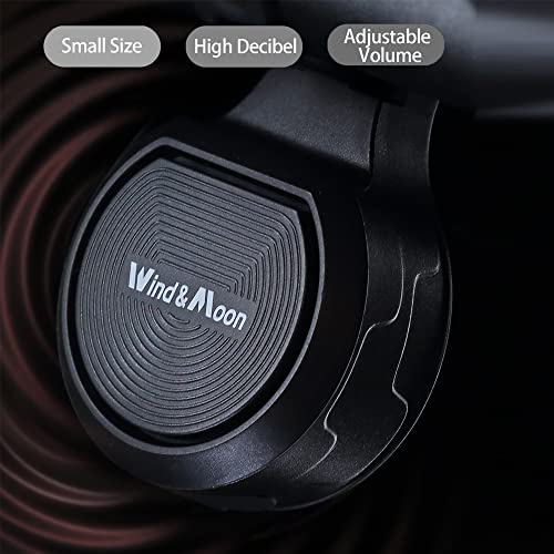 LESOVI Electric Bike Horn Cycling Alarm Bell,Scooter Horn,Adjustable 80