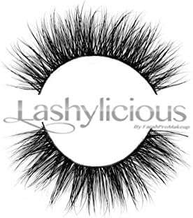 Foxylicious 100% 3D Mink Eyelashes by Lashylicious Natural Fluffy With Super Felxible Band and Useable 20+ times - Glamorous Fake lashes Extensions …