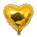 Foil balloon Zebratown 50pcs/lot Heart Shape Foil Mylar Helium Ballon 18