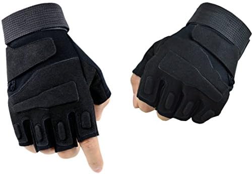Fingerless Tactical Gloves by One Planet - Size XL, Military Grade, For Precision and Dexterity, Great for Hunting, Cycling, Combat &amp; Shooting, Equip Yours Now!