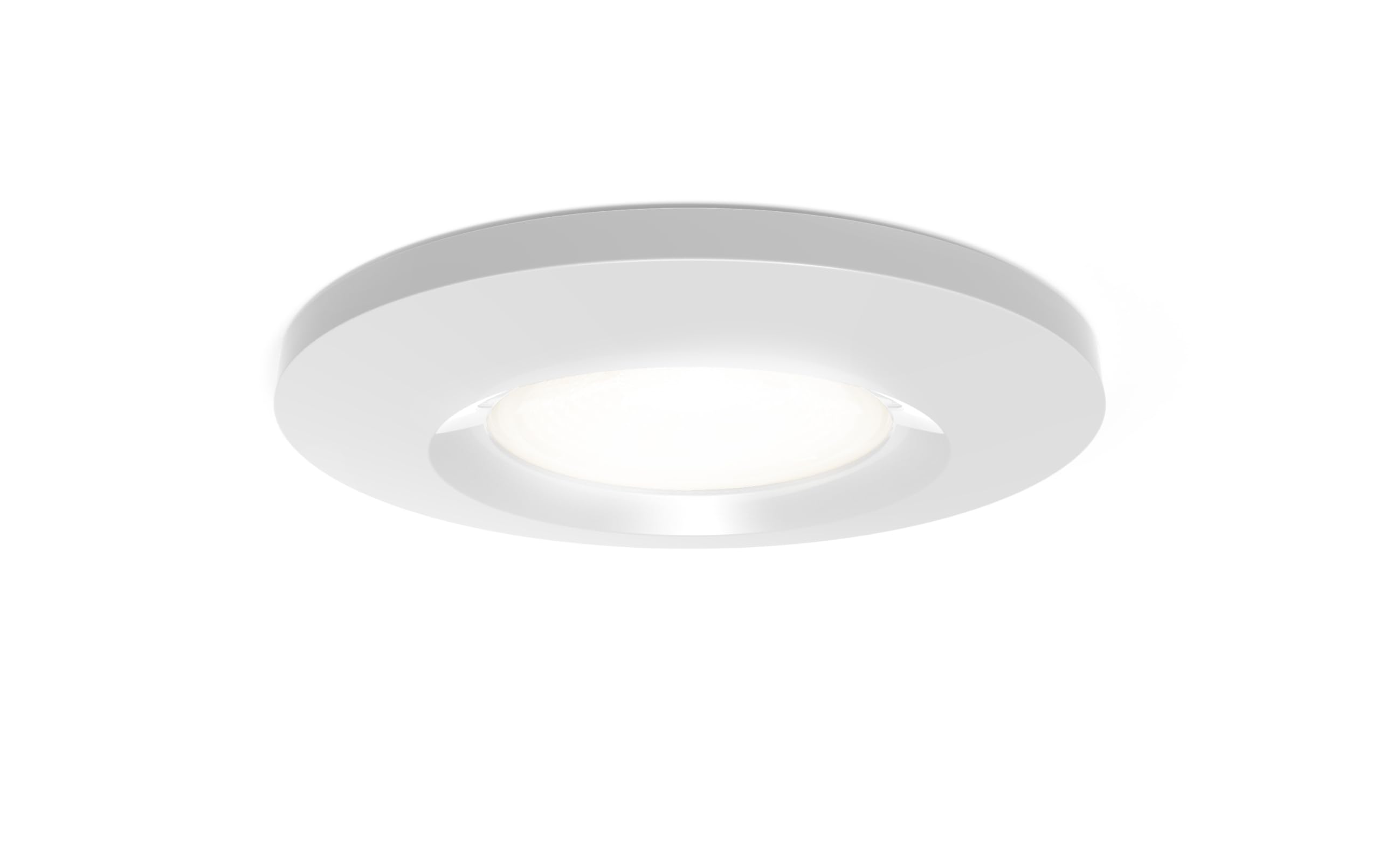4lite Fire-Rated Indoor Downlight (3 Bezels) 720lm LED Integrated Spotlight with IP65 Rating - 4L1/2001-4yr Guarantee