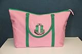 Large Alpha Kappa Alpha Sorority Canvas Tote Bag