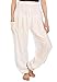Boho Vib Women's Rayon Print Smocked Waist Boho Harem Yoga Pants
