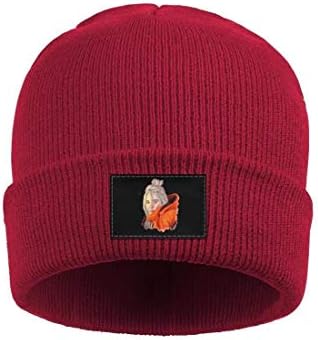 HOPAPALA Billie-Eilish- Wool Cuffed Plain Beanie Warm Winter Hats Watch Skull Cap for Men Women