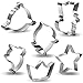 EHEK Baby Cute Shark Cookie Cutters Party Supplies Kids Party Decorations-6PCS