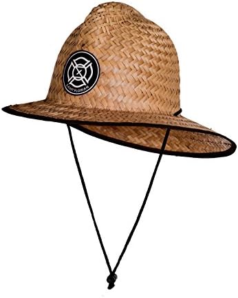 Straw Firefighter Hat- Large/XL 60cm