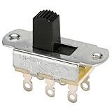 NTE Electronics 54-668 Slide Switch, DPDT