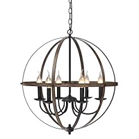 KingSo 6 Light Chandelier 23.62