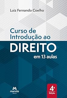 Livro Curso de introdução ao direito em 13 aulas
