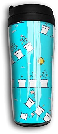 Bonsai Tree Travel ABS Plastic Cup Easy Clean Curve Insulated Cup